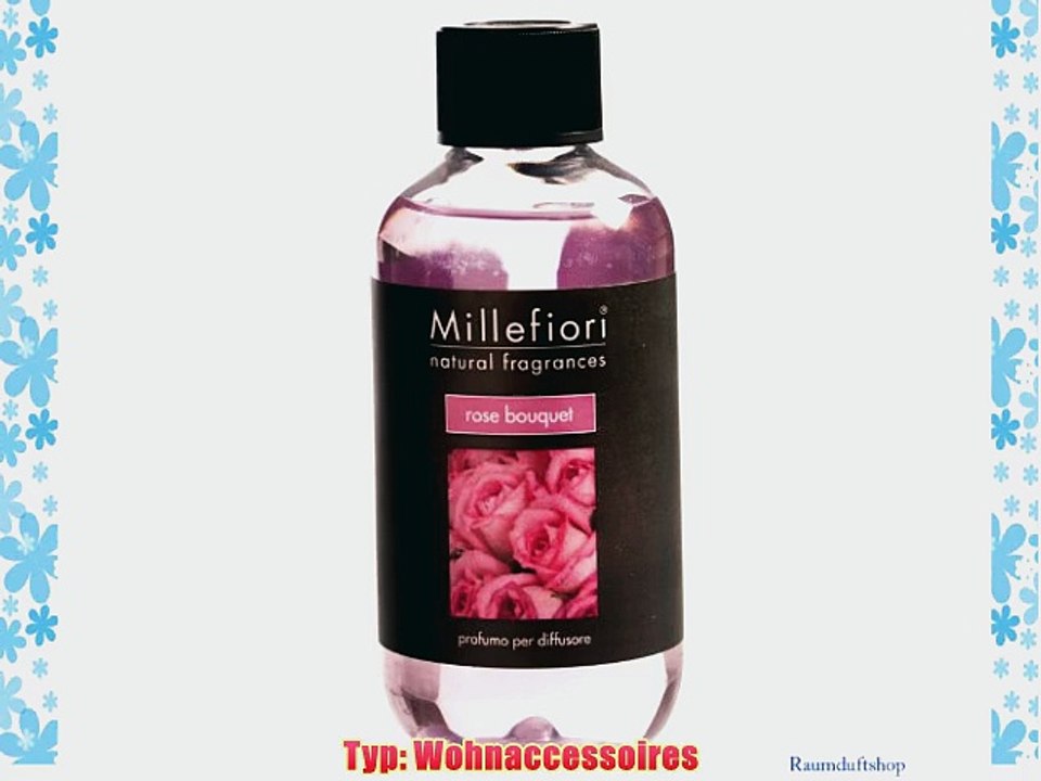 Millefiori Nachf?llkonzentrat f?r Diffusor Rose Bouquet 500ml 7RERB