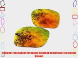 Custom Ersatzgl?ser f?r Oakley Holbrook (Polarized Fire Iridium Gl?ser)