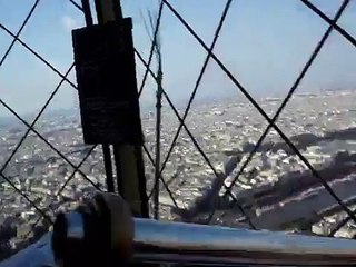 la tour eiffel vue du sommet