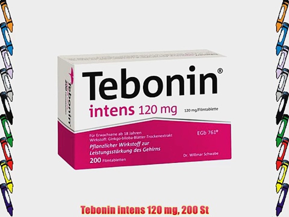 Tebonin intens 120 mg 200 St