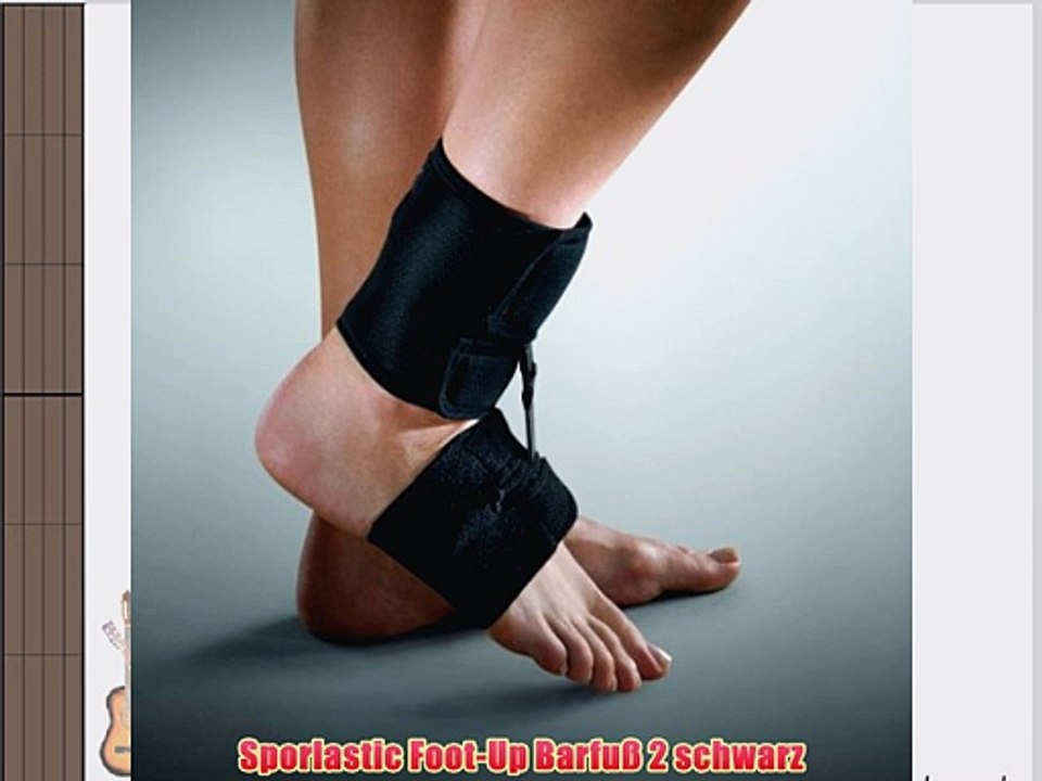 Sporlastic Foot-Up Barfu? 2 schwarz