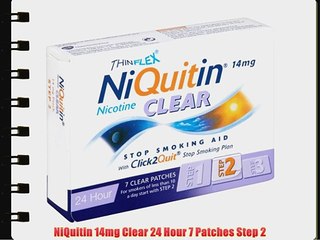 NiQuitin 14mg Clear 24 Hour 7 Patches Step 2