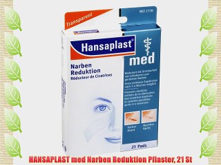 HANSAPLAST Narben Reduktion Pflaster – 21 Stück für sichtbar glattere Haut ✨