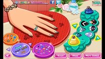 Back to School Frozen Nails Design Game Video-Great Fun For Girls-Nail Care Games