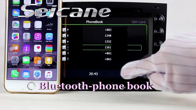 2003-2010 Renault Megane aftermarket stereo radio navigation system with DVD Ipod USB SD AUX Dual Zone