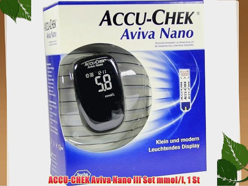 ACCU-CHEK Aviva Nano III Set mmol/l 1 St