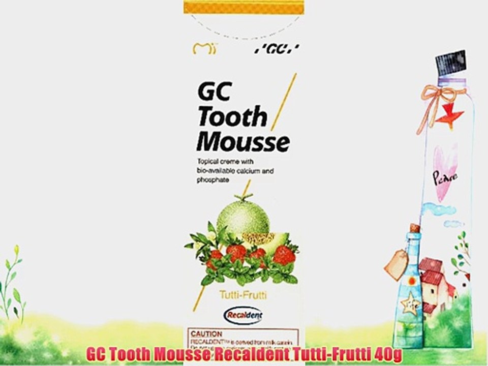 GC Tooth Mousse Recaldent Tutti-Frutti 40g