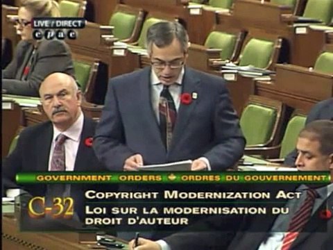 No Support From The Liberals, NDP or Bloc For Bill C-32's Digital Lock Provisions