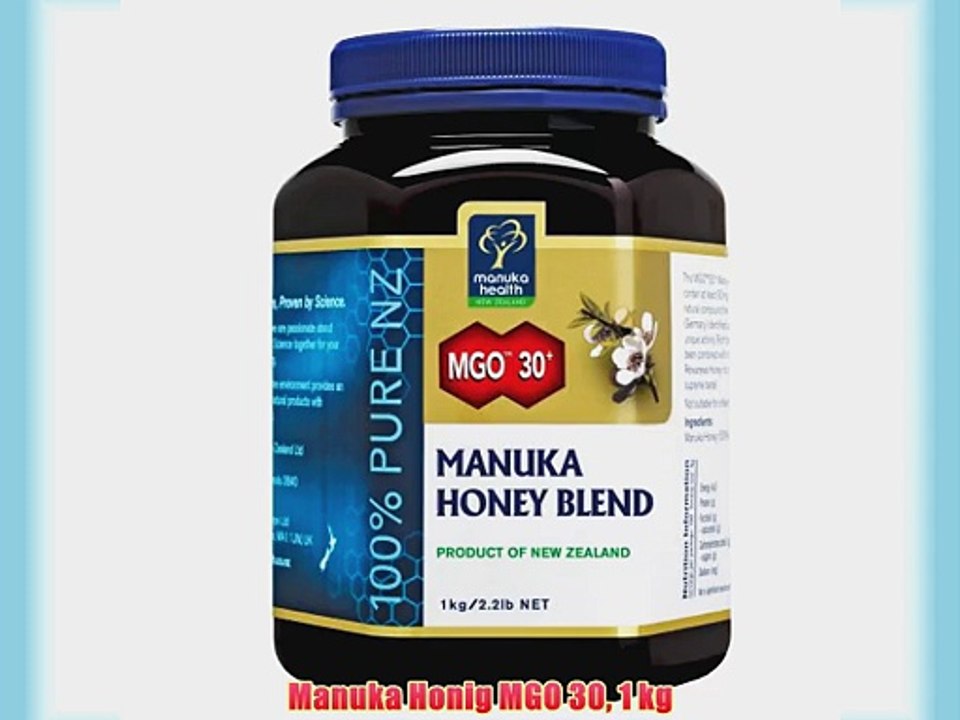 Manuka Honig MGO 30 1 kg