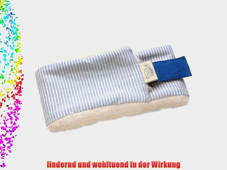 Halswickel Gr.3  M-L Erwachsene blau wei?