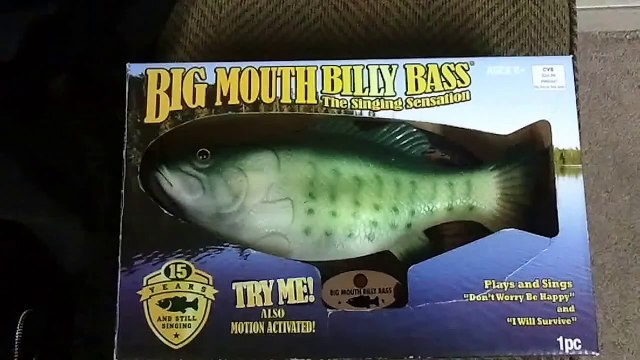 Big Mouth Billy Bass ( with Box ) Re-upload