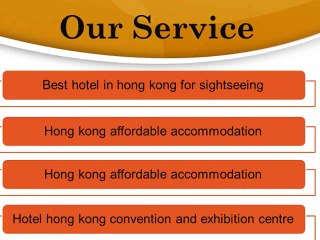 Hong Kong Affordable Accommodation