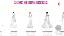Découvrez une centaine de robes de mariées iconiques en un coup d’œil grâce à cette infographie ! - 2015/07/21