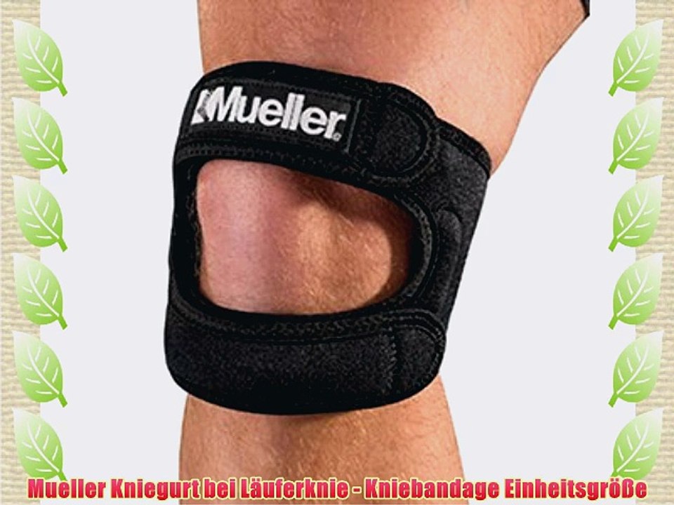 Mueller Kniegurt bei L?uferknie - Kniebandage Einheitsgr??e