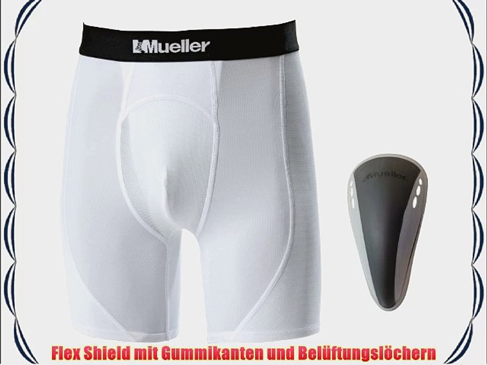 Mueller Flex Shield mit Tiefschutz-Langhose XL