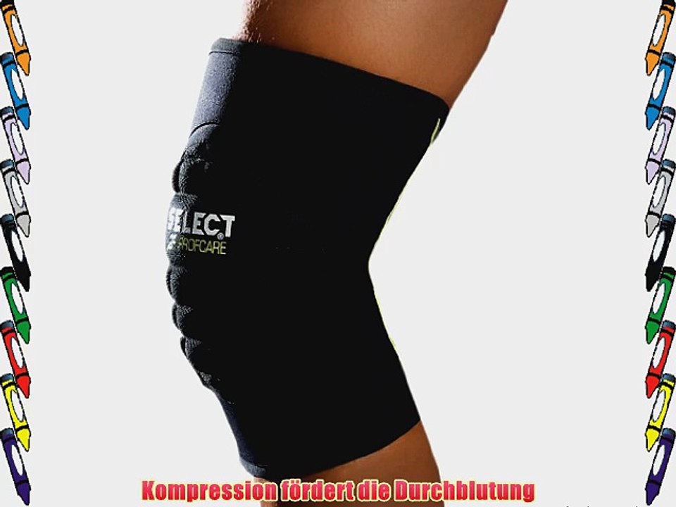 Select Damen Bandage Kniebandage Handball Schwarz L 5620203999