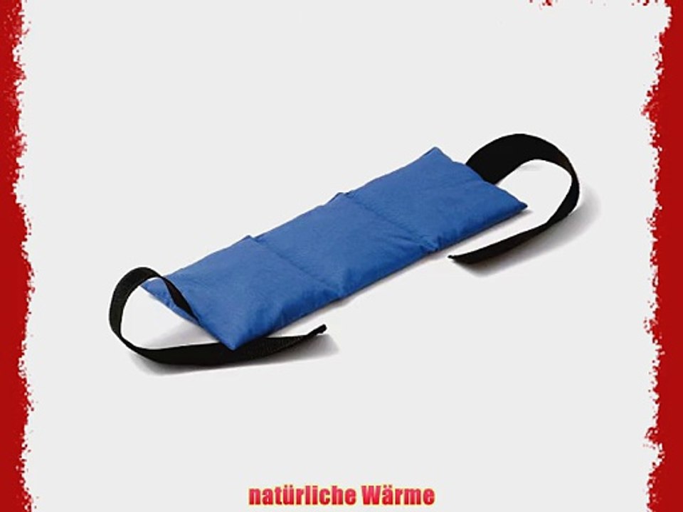 SISSEL Warm-Kalt-Kissen Cherry blau 1128