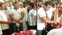 Salman Khan @ Funeral Of Prashant Gunjalkar’s Father