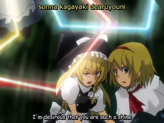 【東方】 Touhou - Star Colored Night Sky - PV (ENG Sub)