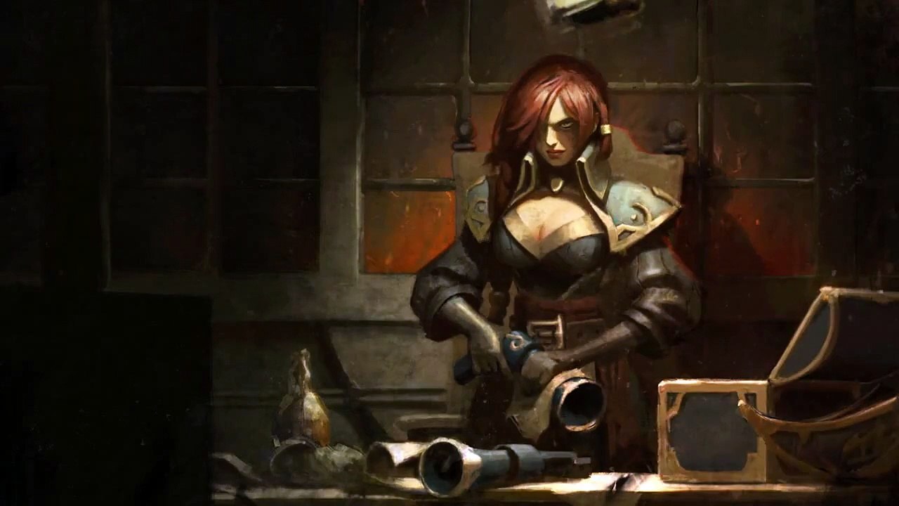 Login Screen Bilgewater Miss Fortune - League of Legends