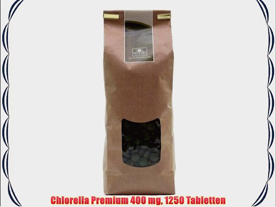 Chlorella Premium 400 mg 1250 Tabletten
