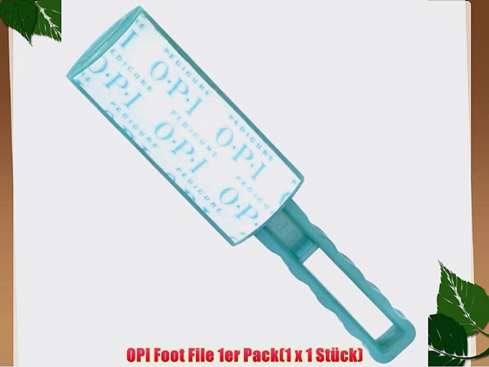 OPI Foot File 1er Pack(1 x 1 St?ck)