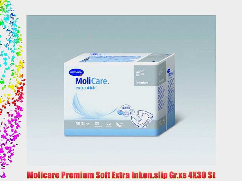 Molicare Premium Soft Extra Inkon.slip Gr.xs 4X30 St
