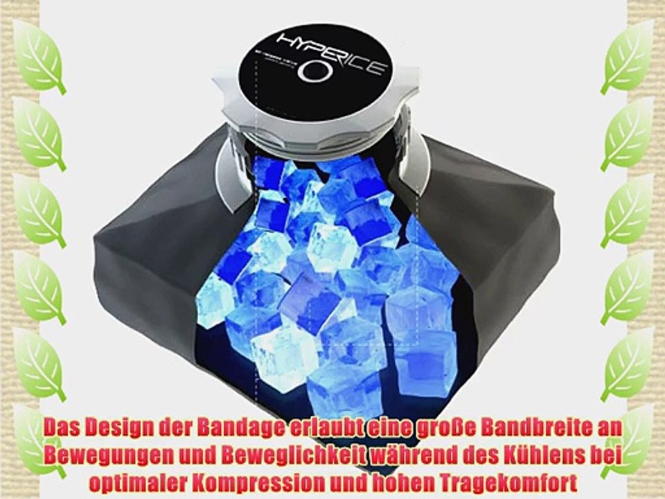 Hyperice performance k?hl kompressionsmanschette bandage knie one size 79445