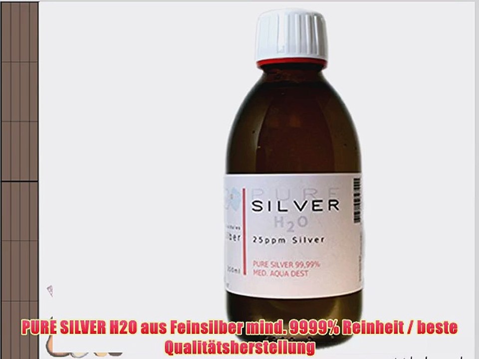 3x Flaschen (je 250ml/25ppm) kolloidales Silber   Spray (100ml/50ppm) SET