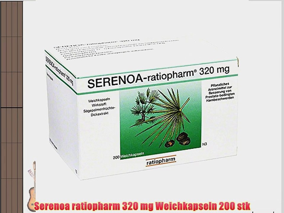 Serenoa ratiopharm 320 mg Weichkapseln 200 stk
