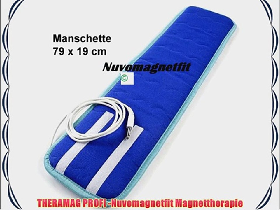 Magnetfeldtherapie Theramag von Nuvomagnetfit Model 2015 mit Manschette