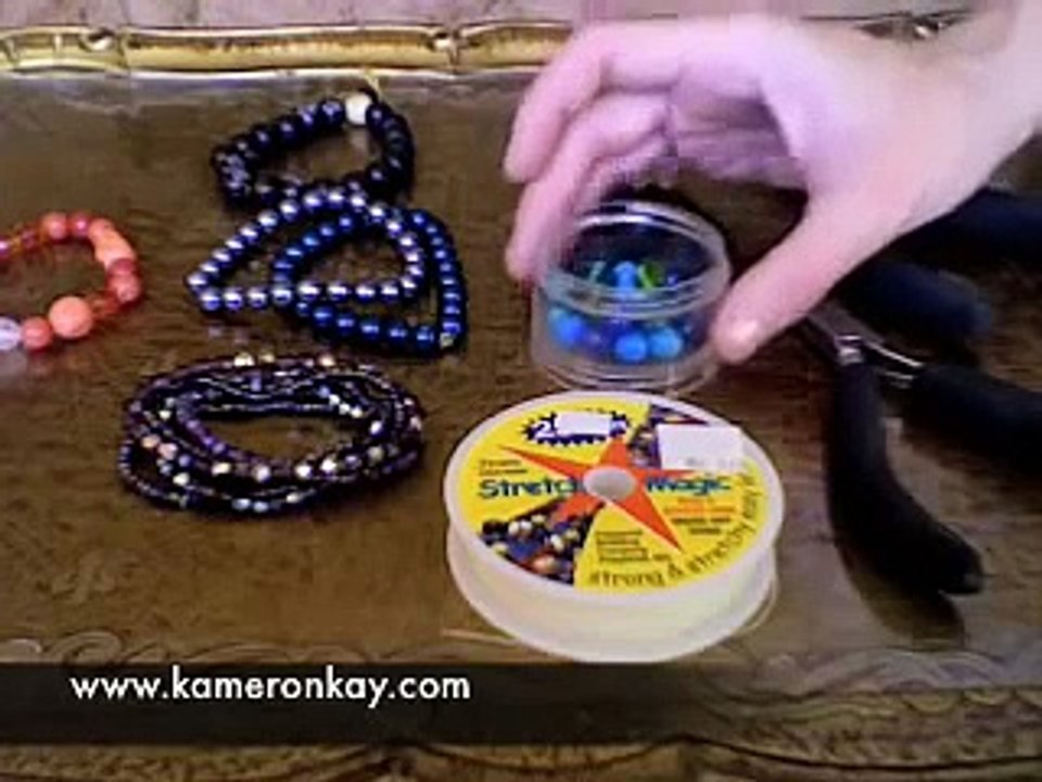 How to make Stretch Bracelets