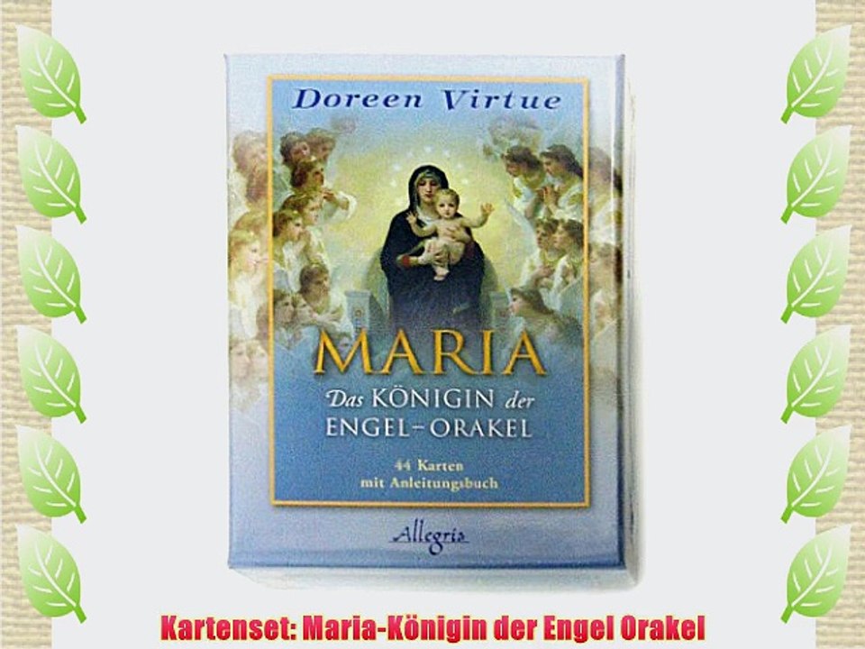 Doreen Virtue Kartenset Maria - Das K?nigin der Engel Orakel Engelkarten mit Anregungen und