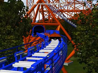 Roller Coaster Nolimits- Titanium X W/music