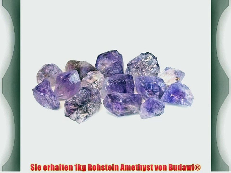 budawi? - Amethyst Rohsteine Edelsteine 1kg Brasilien