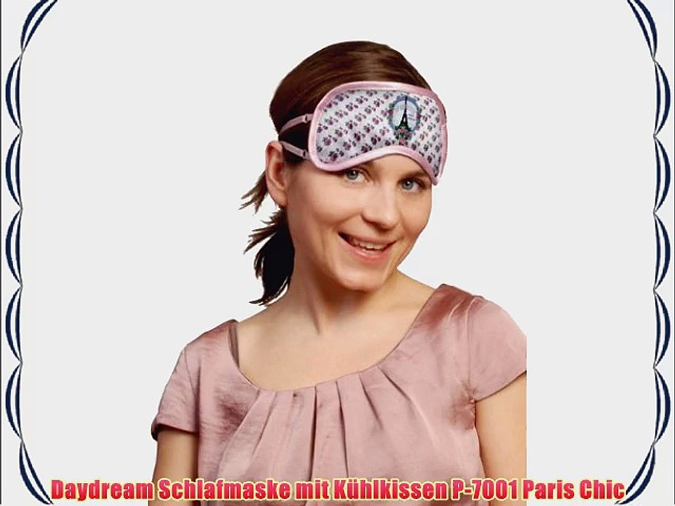 Daydream P-7001 Paris Chic Schlafmaske mit K?hlkissen