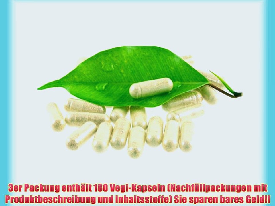 3er Packung Astragalus Tragantwurzel Huang Qi Astragalus membranaceus (lat.) - 180 x 400mg