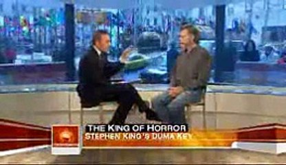 Stephen King interviewed about his book "Duma Key"
