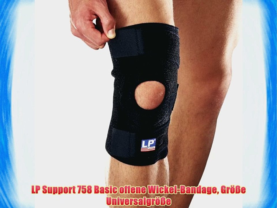 LP Support 758 Basic offene Wickel-Bandage Gr??e Universalgr??e