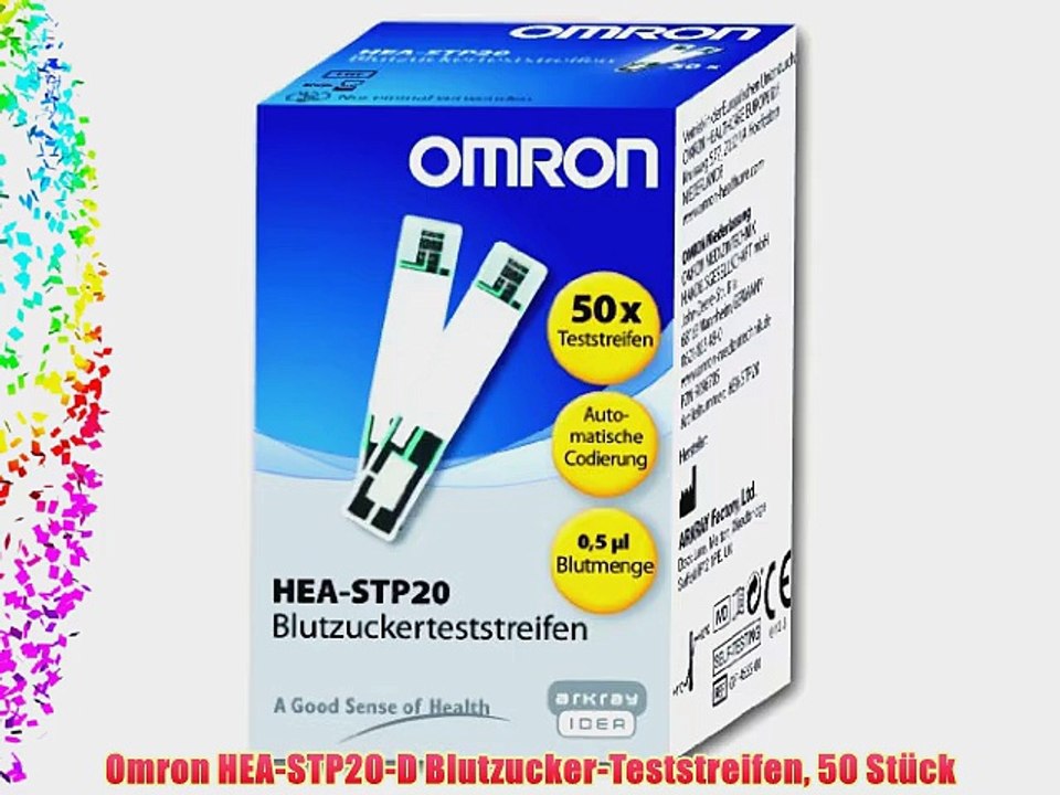 Omron HEA-STP20-D Blutzucker-Teststreifen 50 St?ck