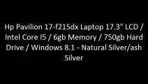 Hp Pavilion 17-f215dx Laptop 17.3