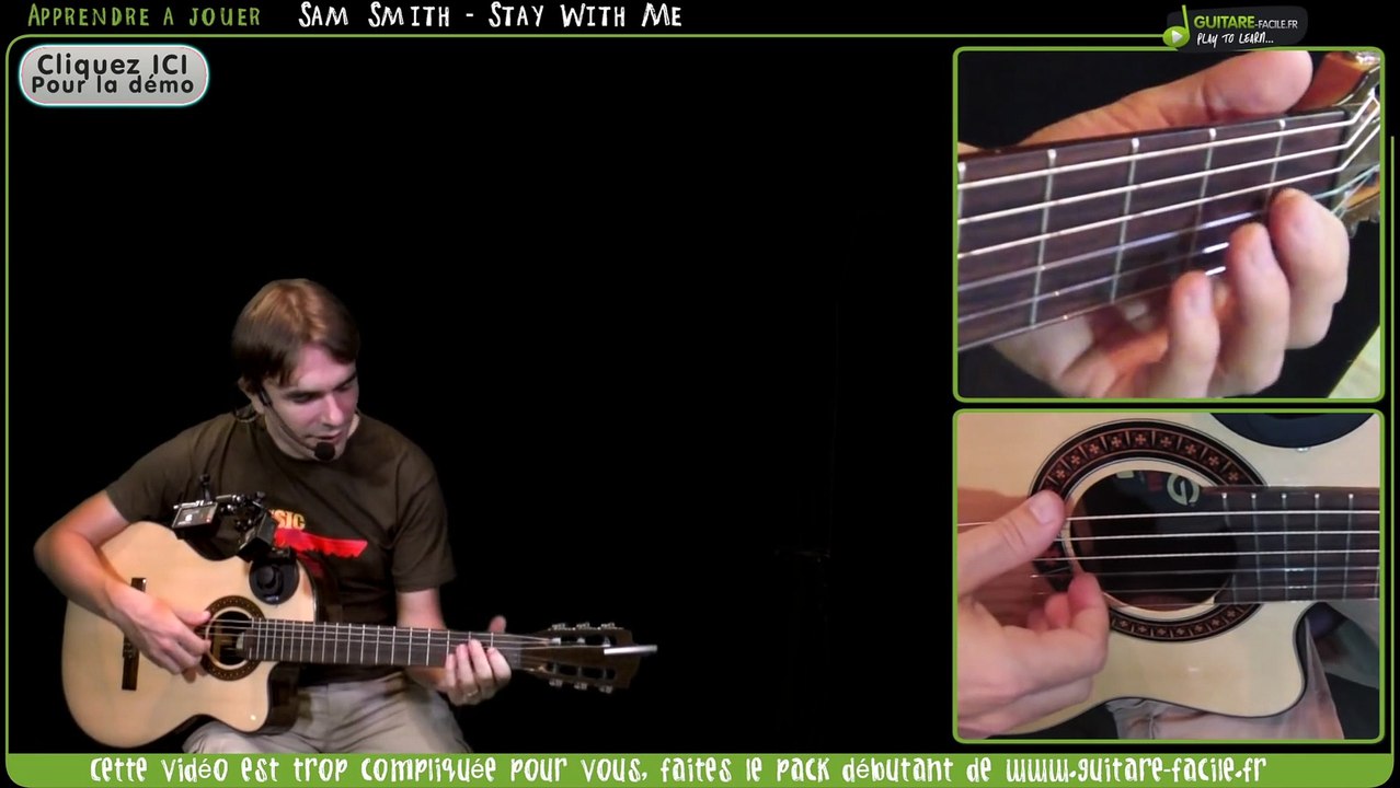 Apprendre Stay With Me de Sam Smith Tuto Guitare - Vidéo Dailymotion