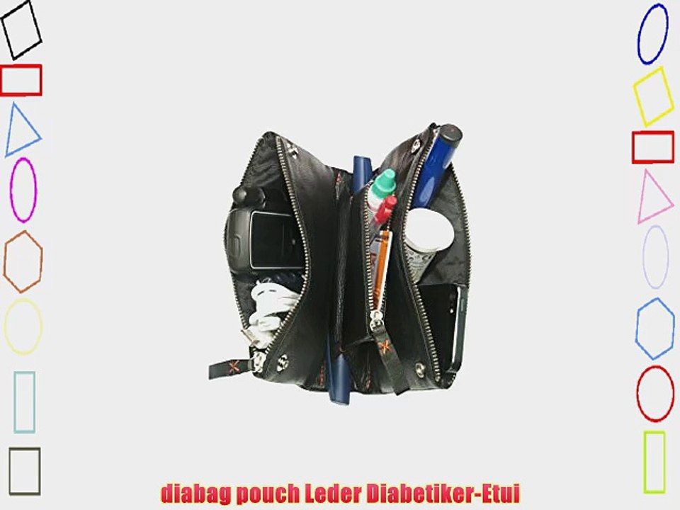 diabag pouch Leder Diabetiker-Etui