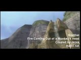 Fire Coming Out of The Monkeys Head