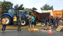 Agriculteurs en colère : l'entrée de Saint-Malo filtrée