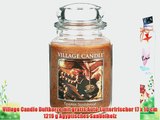 Village Candle Duftkerze mit gratis Auto-Lufterfrischer 17 x 10 cm 1219 g ?gyptisches Sandelholz