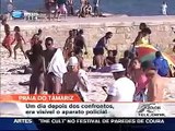 Segurança foi reforçada nas praias de Cascais