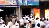warai LPG cylinders shop gets fire