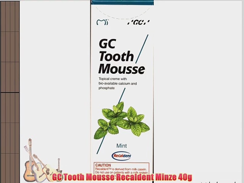 GC Tooth Mousse Recaldent Minze 40g