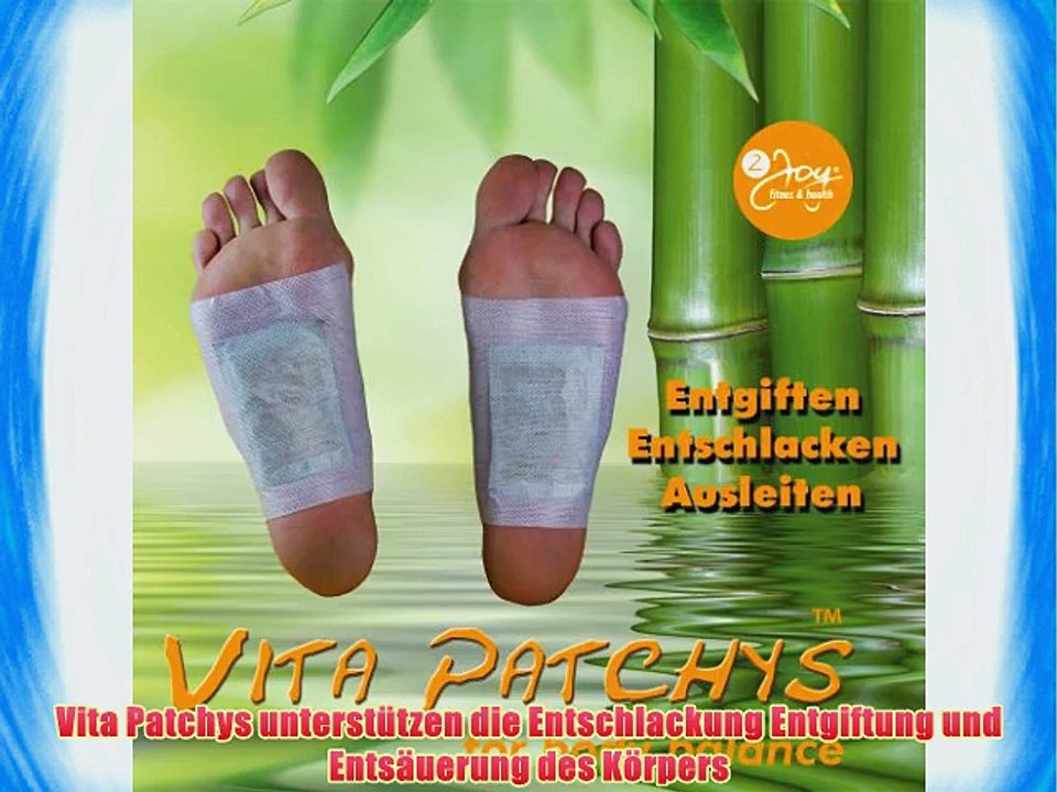 100 x vita patchy? vitalpflaster gold mit hochwertigem turmalin fusspflaster pflaster pad entgiften